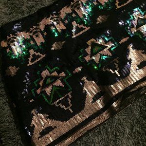 Sequence boho skirt sz M